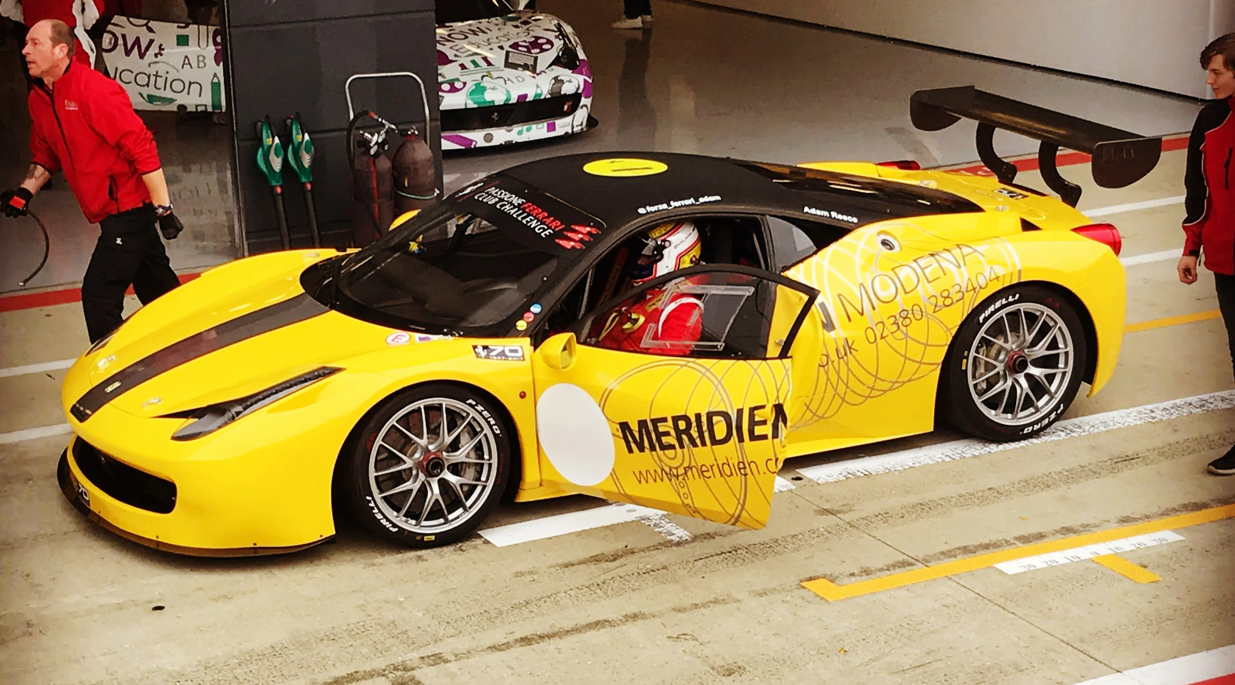 What's it like to race a Ferrari 458 Challenge at Silverstone?