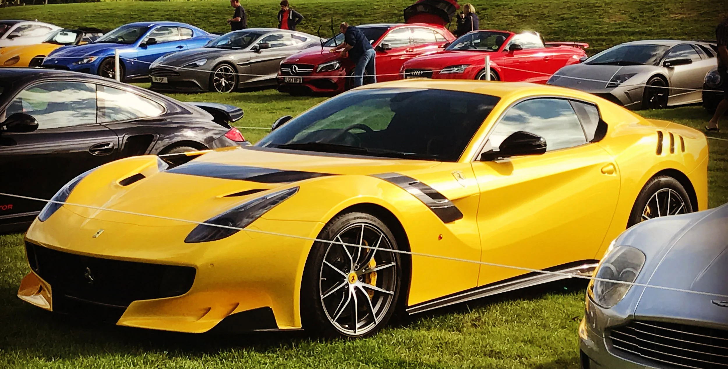 Ferrari F12 TDF at Beaulieu Supercar Weekend
