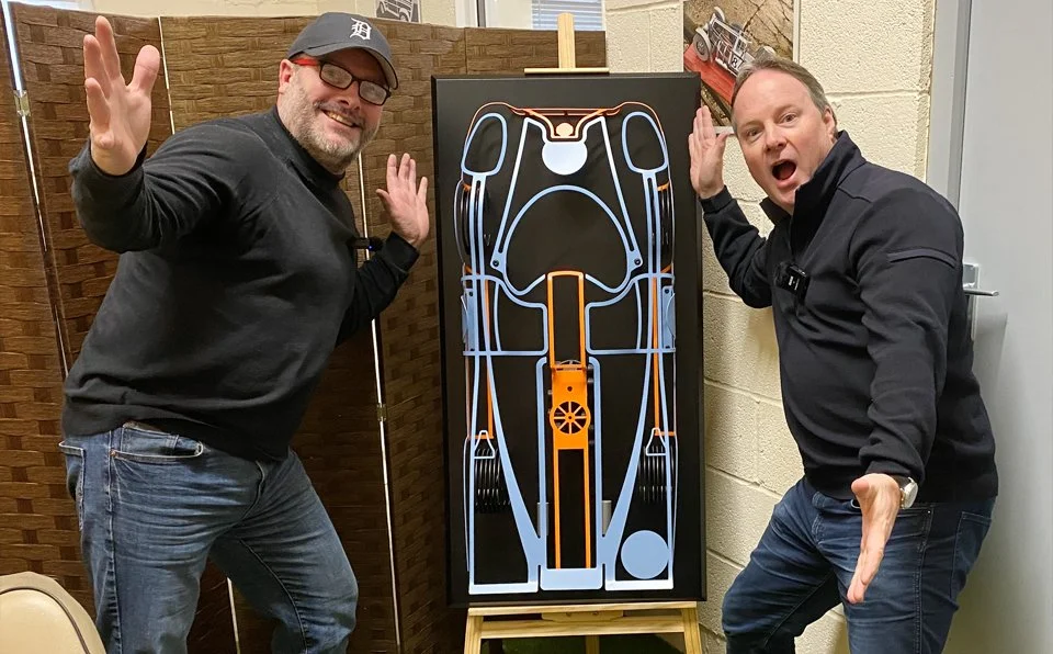 FULL WORKSHOP TOUR with Action Movie Stunt Car Designer DAVE CLARK!