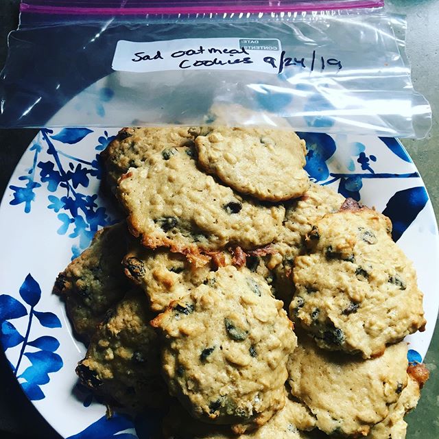 Losing the Instagram game once again, this one with #sadcookies that will be frozen and forgotten.