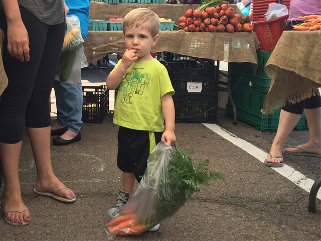 I feel the same way about the end of the market season.... until next year!
