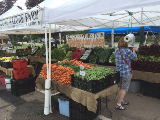 We're dreaming of June weather and vegetables!