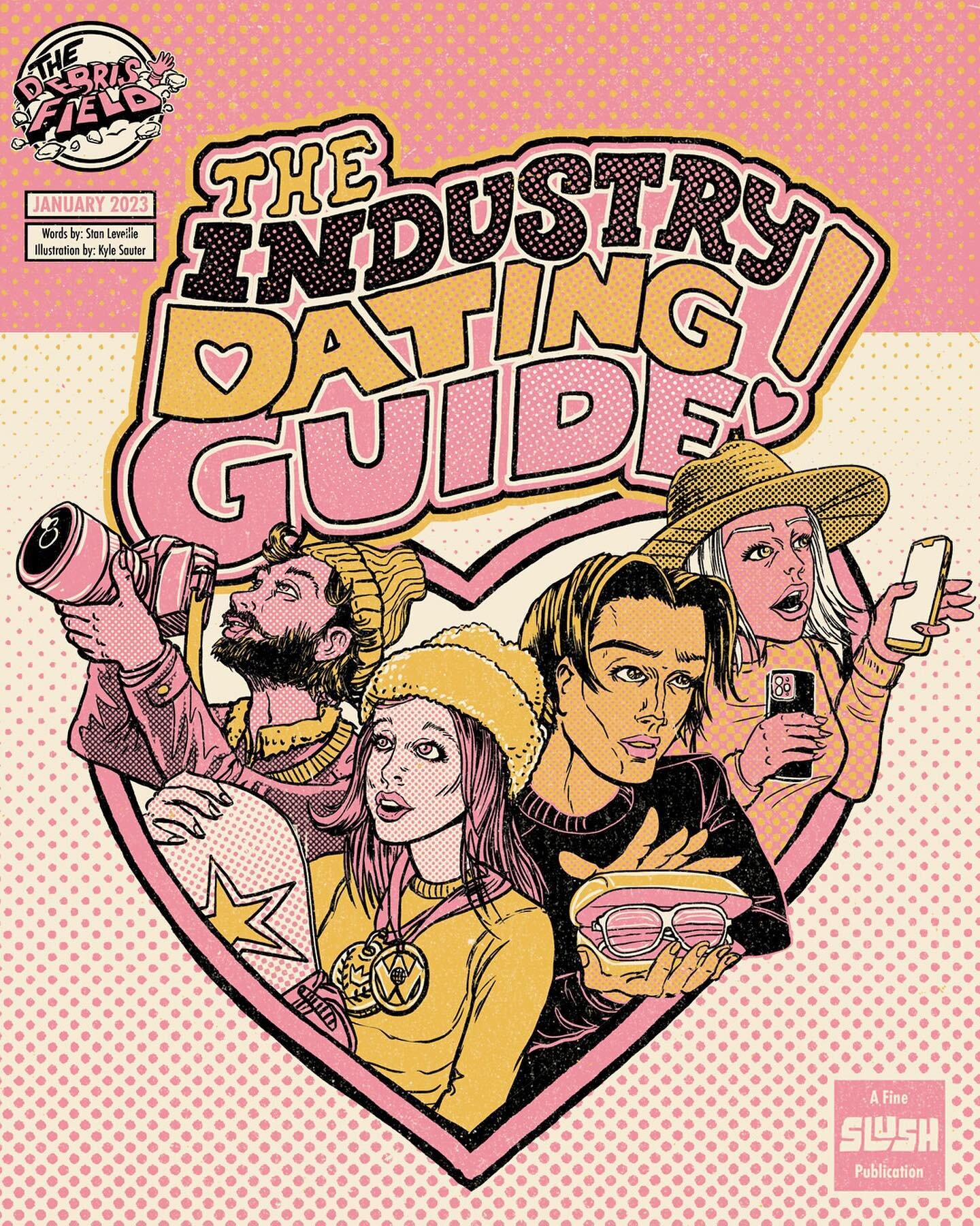 Today&rsquo;s Hallmark holiday feels like the appropriate day to share this &ldquo;Snowboard Industry Dating Guide&rdquo;, as seen in the newest issue of @slushthemagazine. Words by @mysonstan, drawings by me. I think we&rsquo;re really going to help
