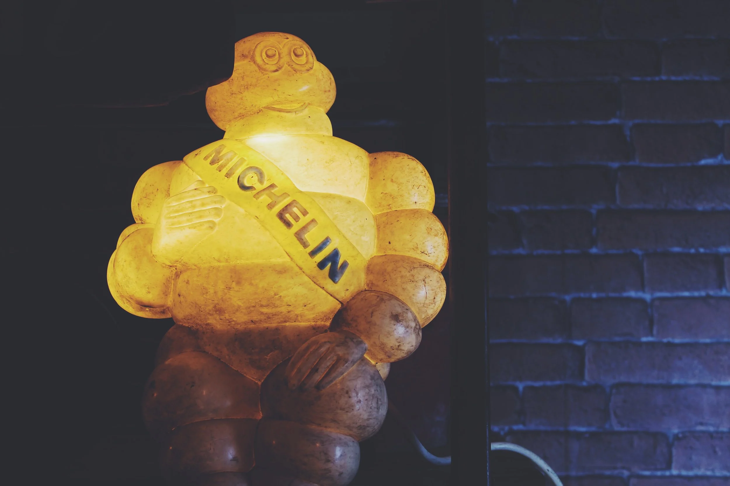1960's Michelin Man Lorry Light