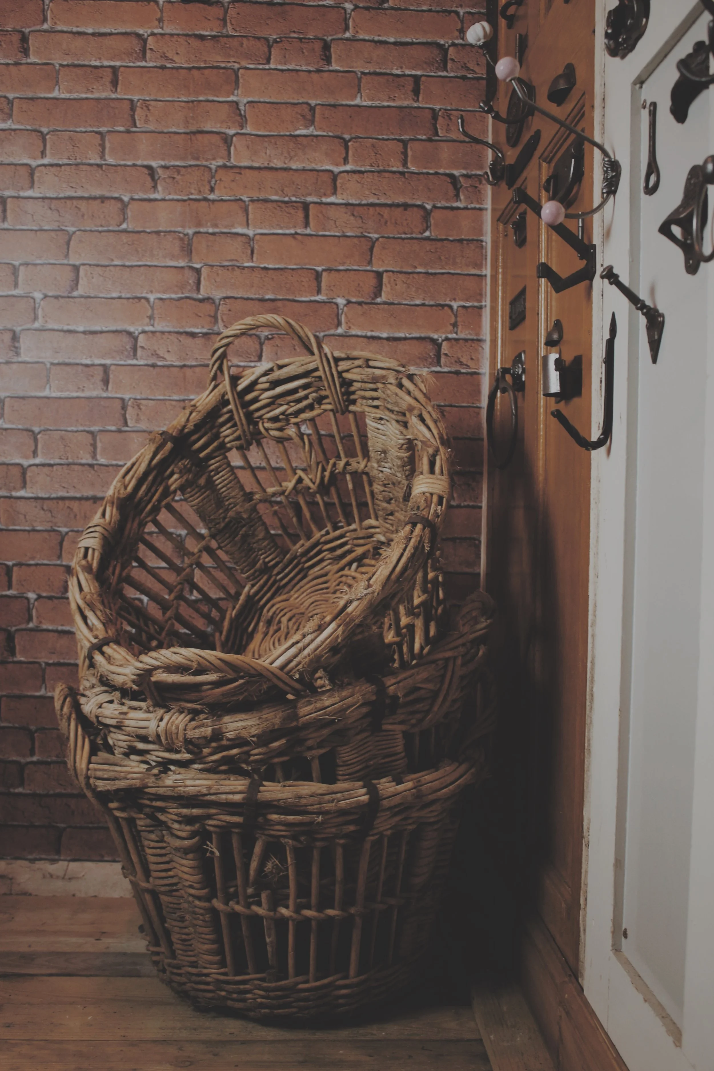 Antique Fisherman's Basket