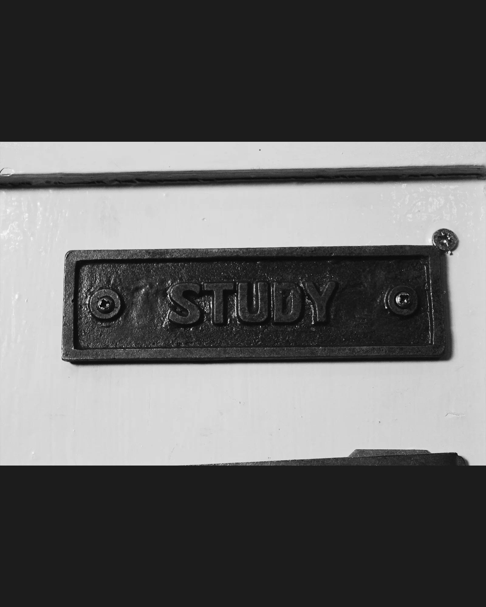 Study Plaque 152mm x 45mm