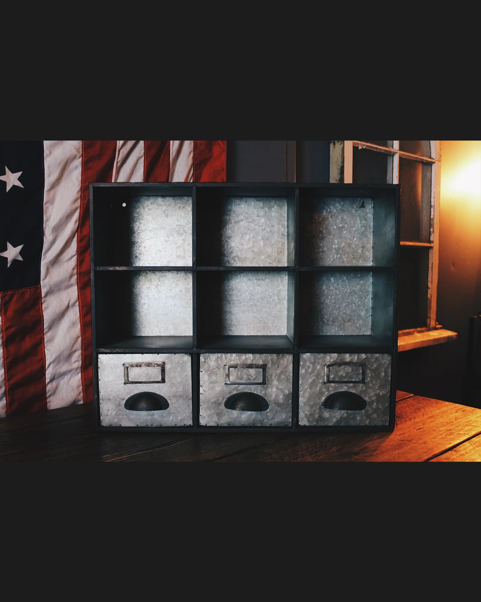 Industrial Pigeon Hole Wall Unit