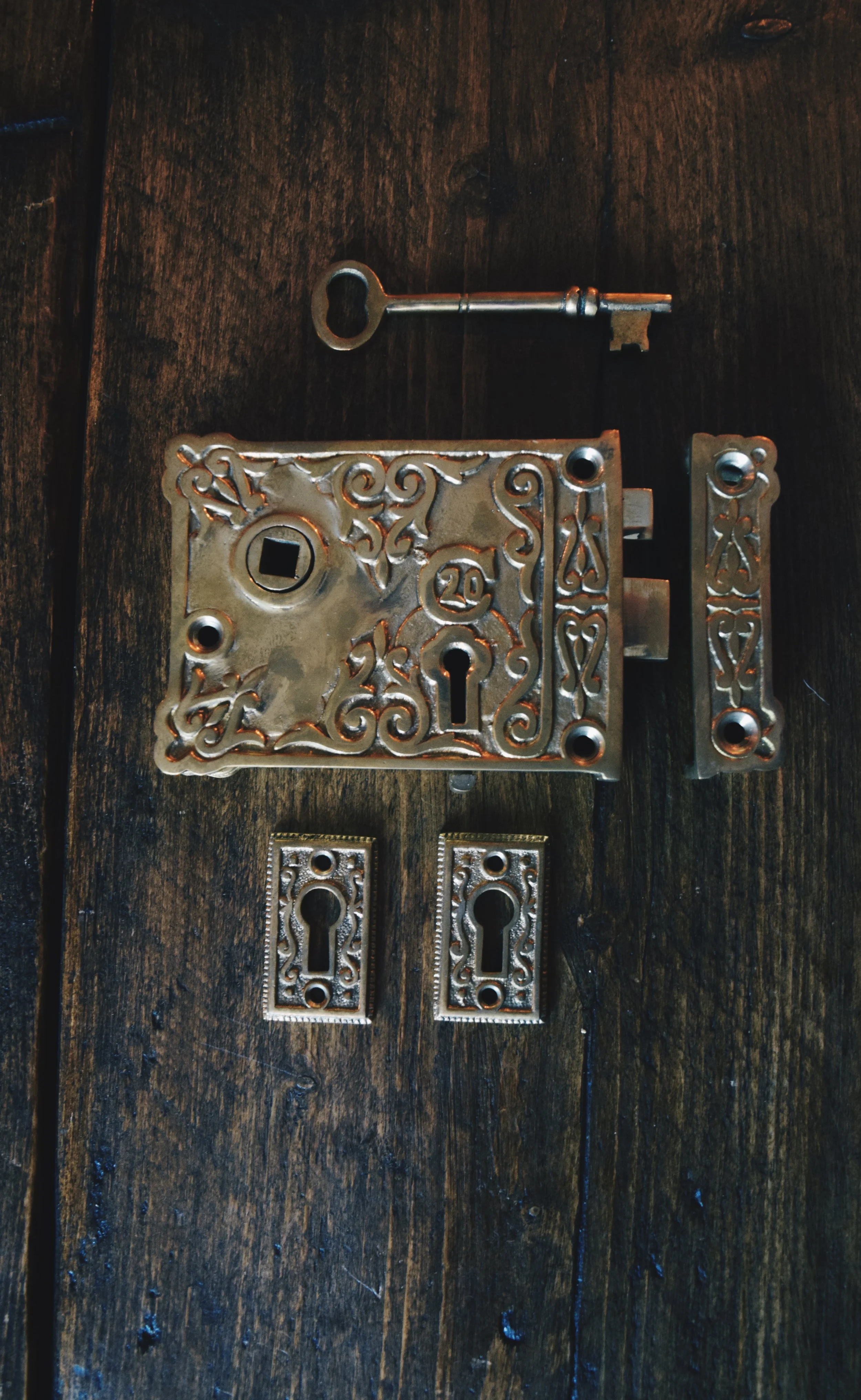 Solid Brass Ornate Lock