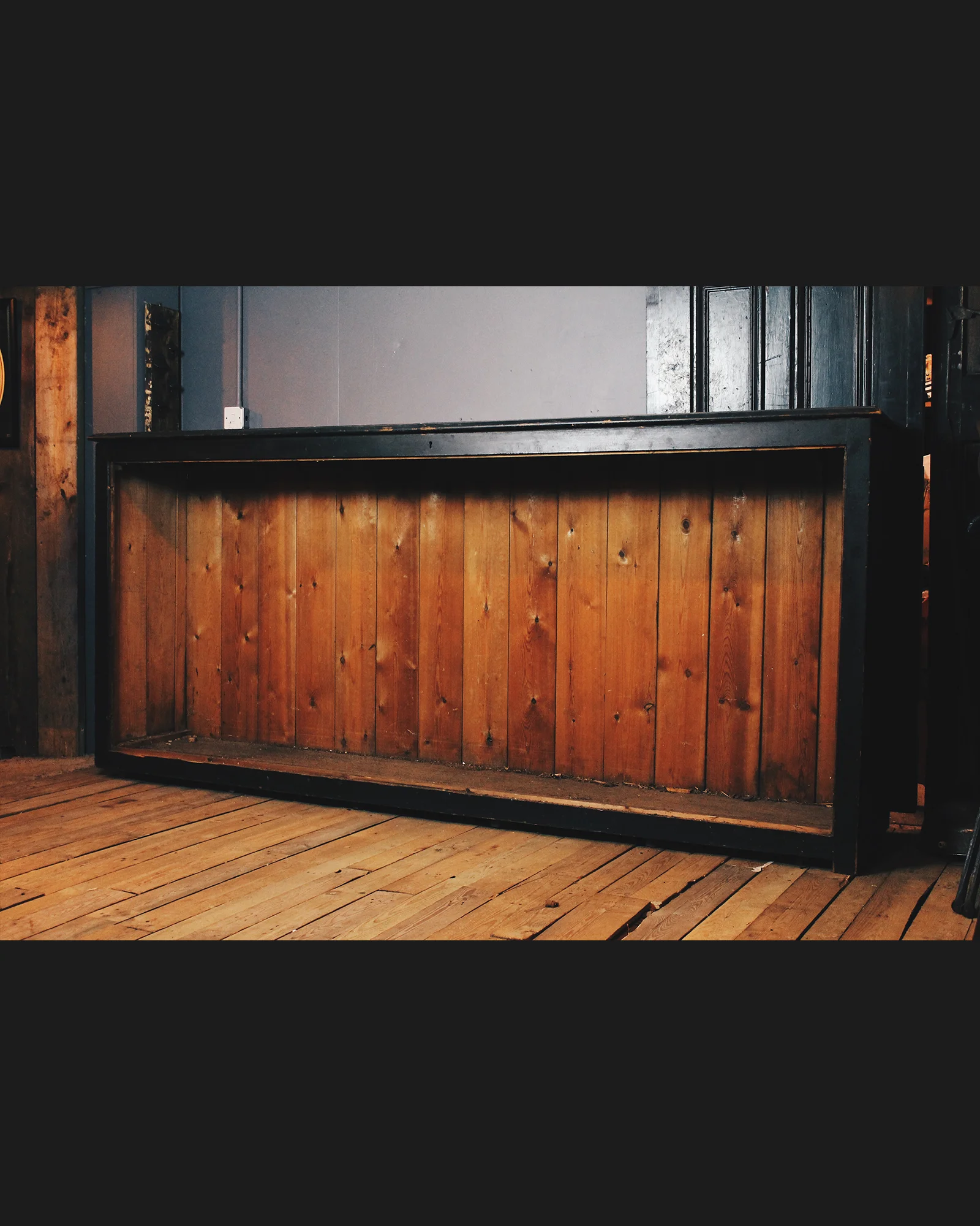 Large Wooden Organ Chest