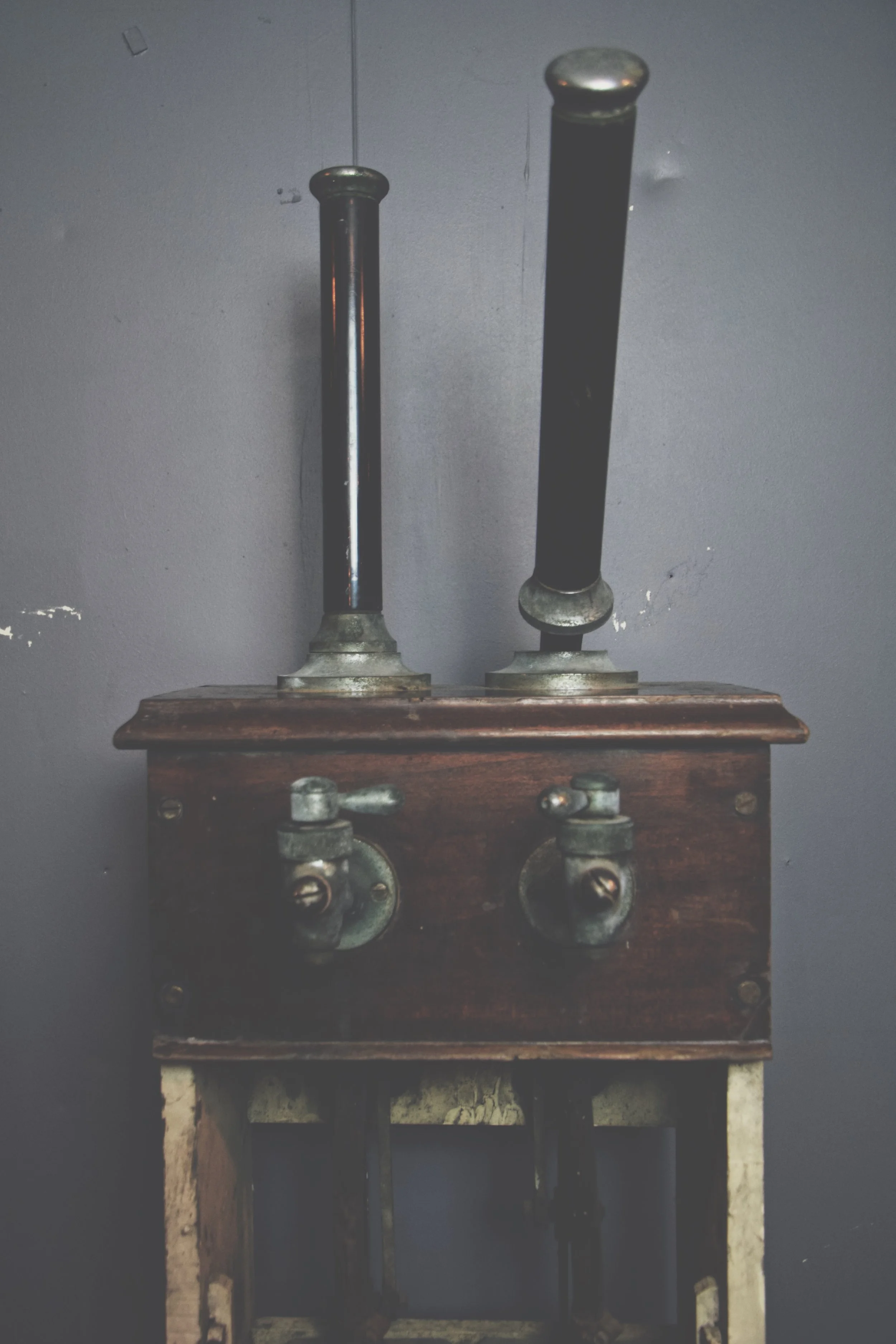 Antique Beer Pumps with Engines
