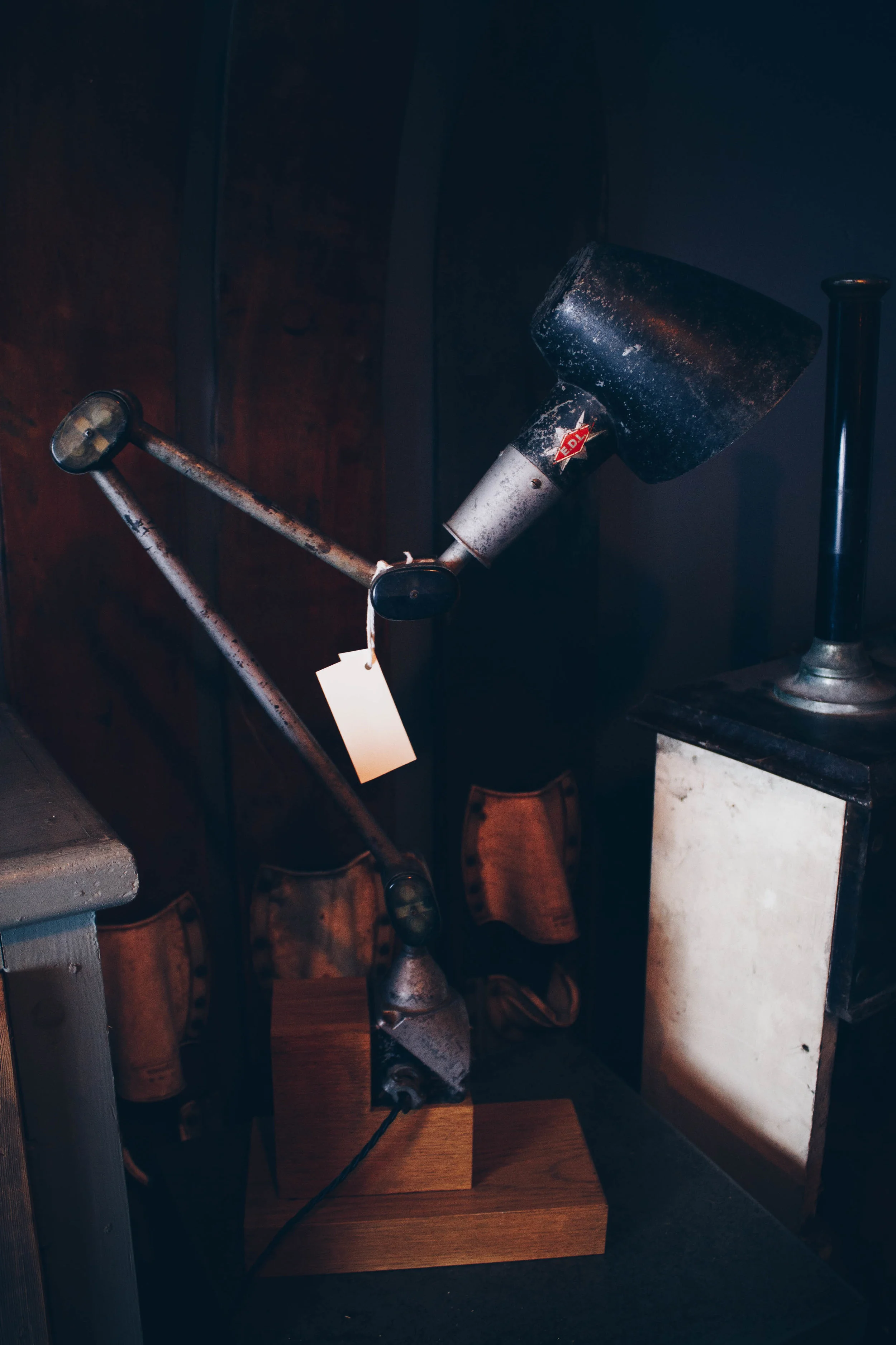 1950's E.D.L Machinist Lamp