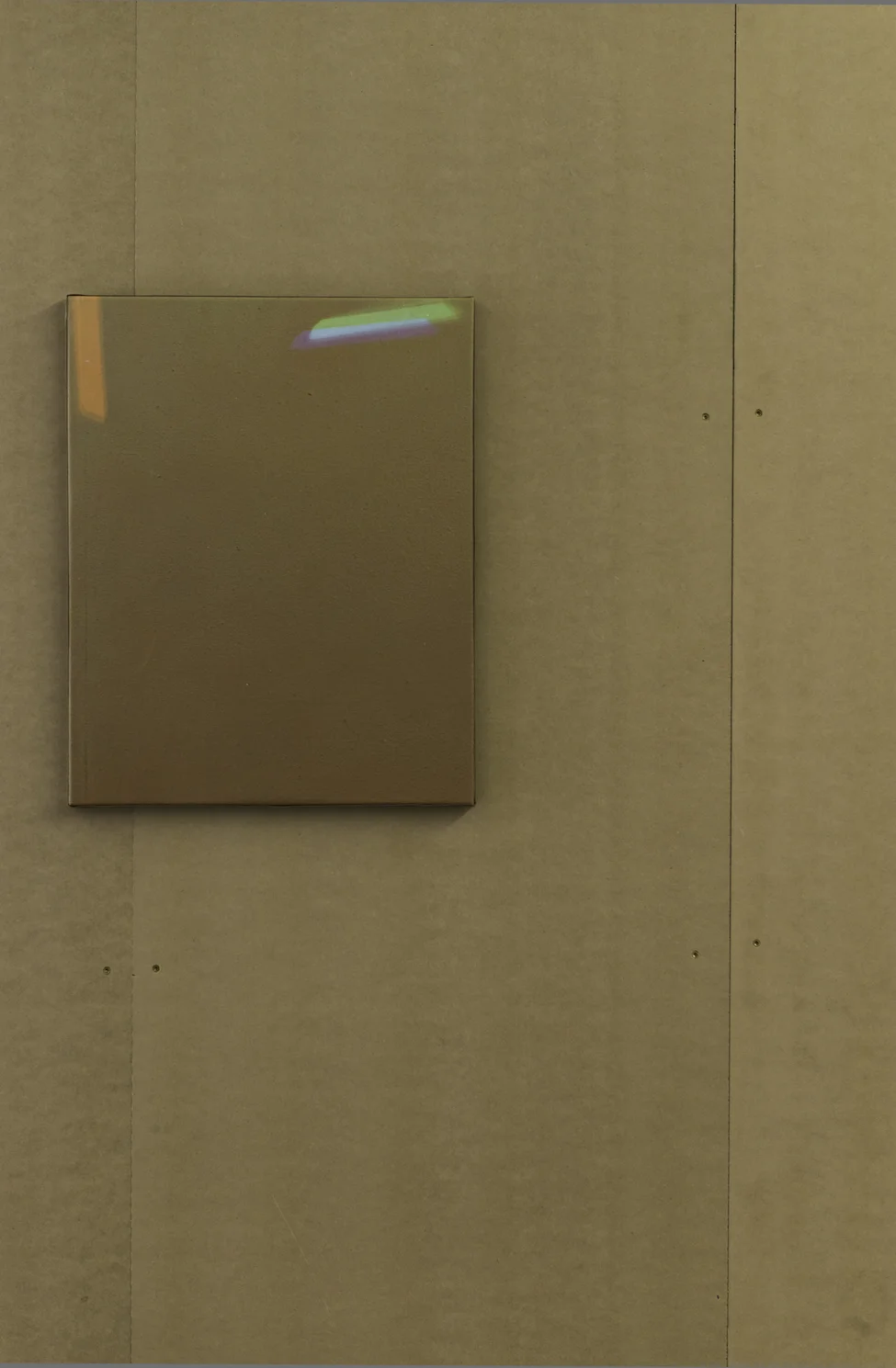 James Miller. Untitled. 2014-16. Acrylic on canvas. 20 x 16 inches.