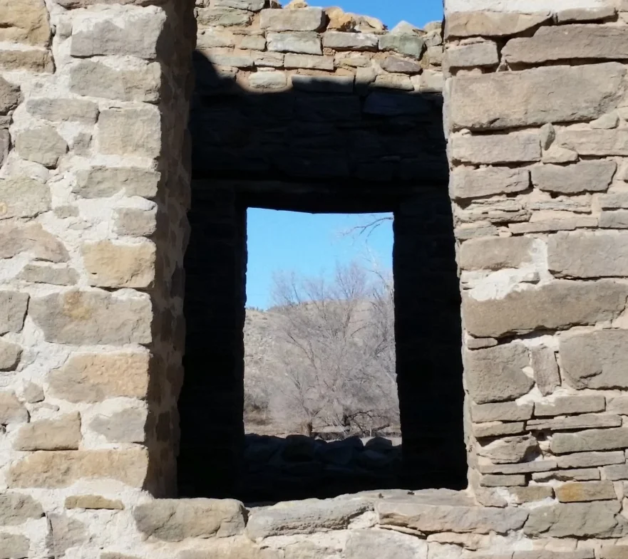 Window. Aztec Ruins, Aztec NM