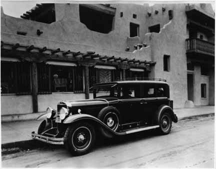 1929-pogCadillac_Indian_Detour_car_in_front_of_La_Fonda_Hotel_Santa_Fe_New_Mexico.jpg