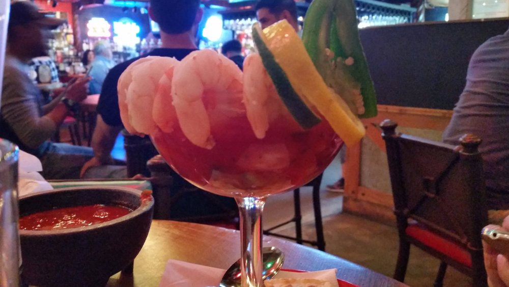 Shrimp cocktail at Garduno's Uptown in Albuquerque