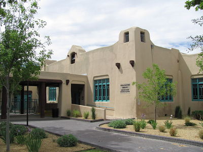 Pueblo Style Albuquerque Library