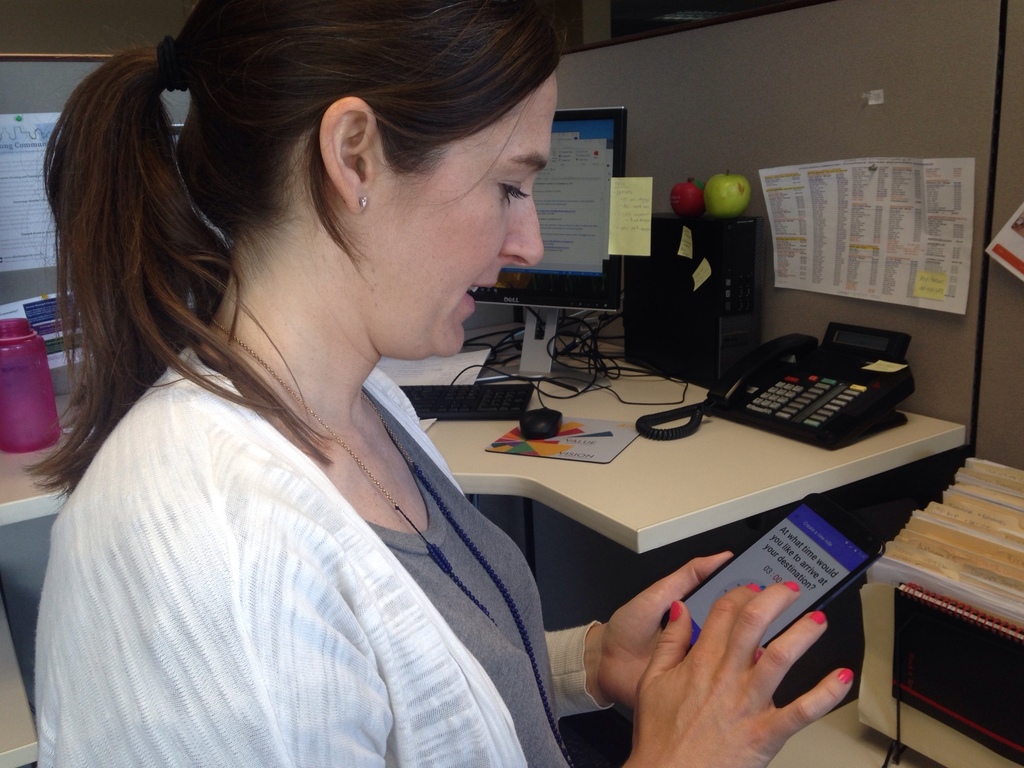 Usability testing with public transit expert in the aging and disability space