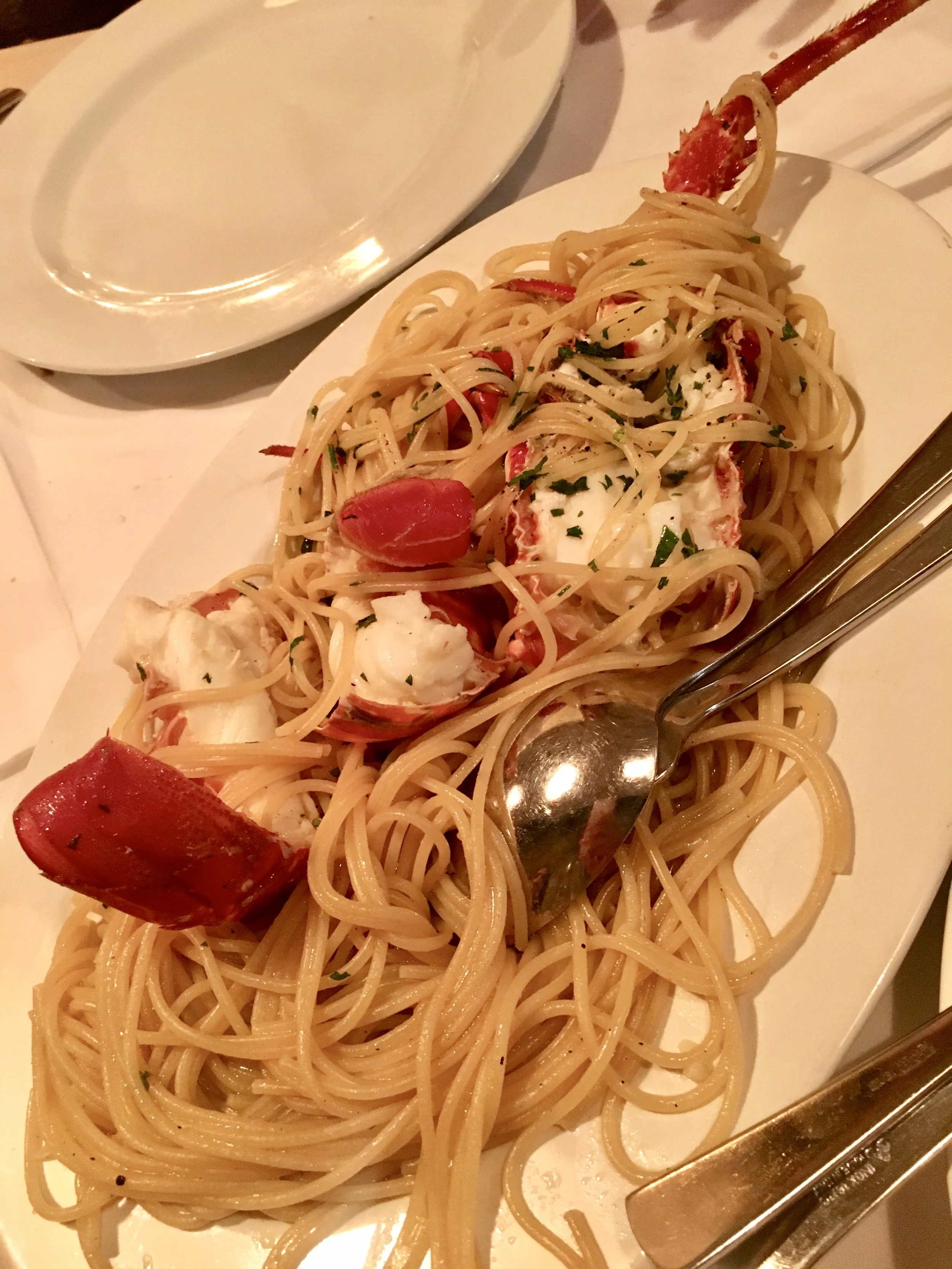 Lobster Spaghetti at Macondo