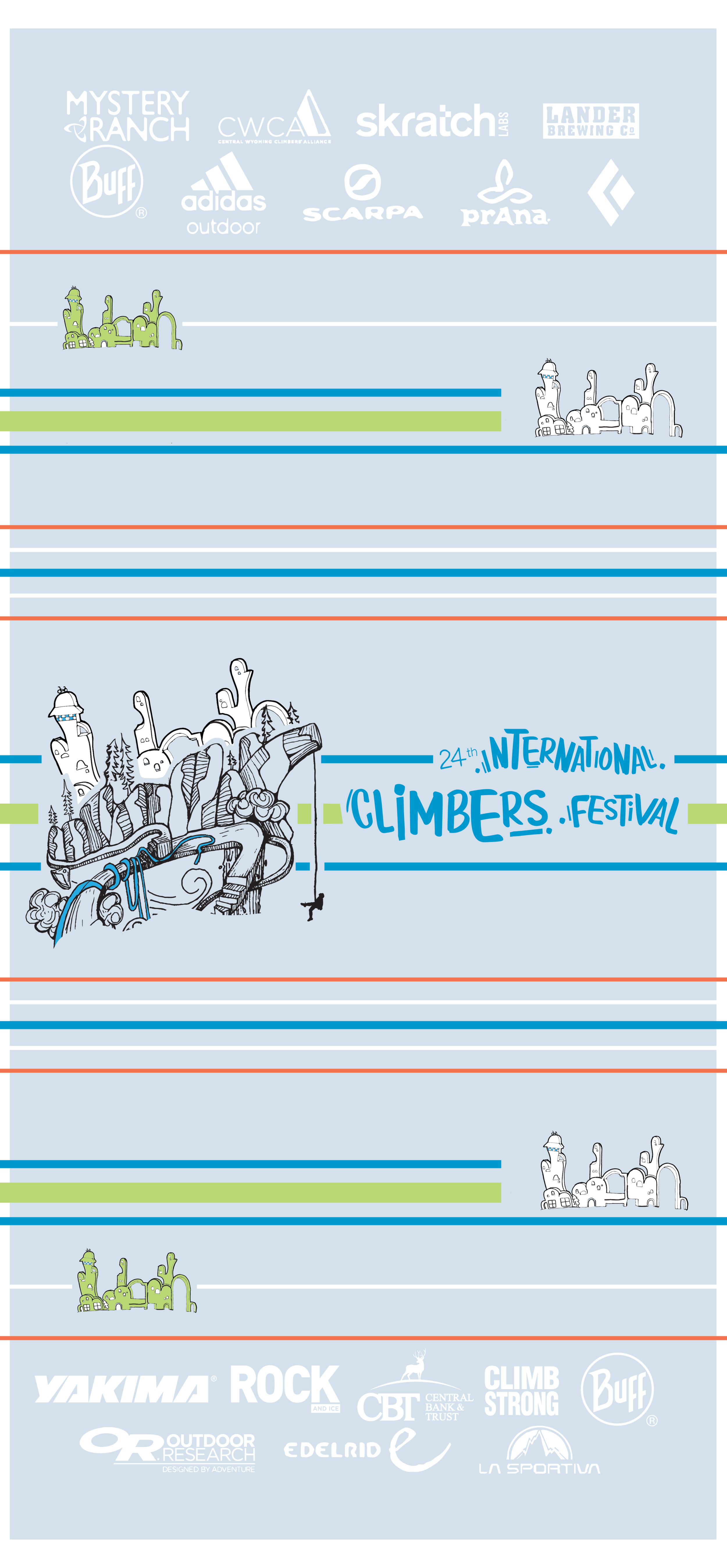 Buff for International Climbers Festival