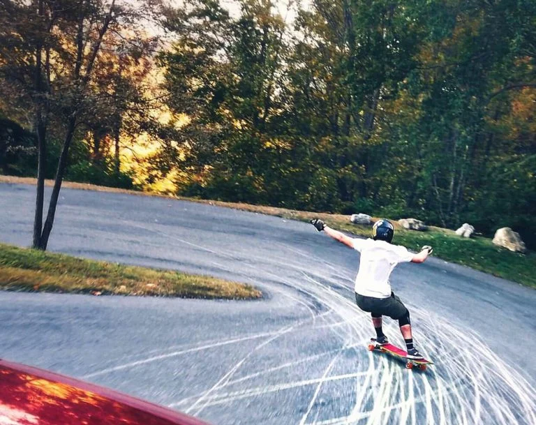 Photo of Brandon laying down thane in North Carolina: Nick Pappas