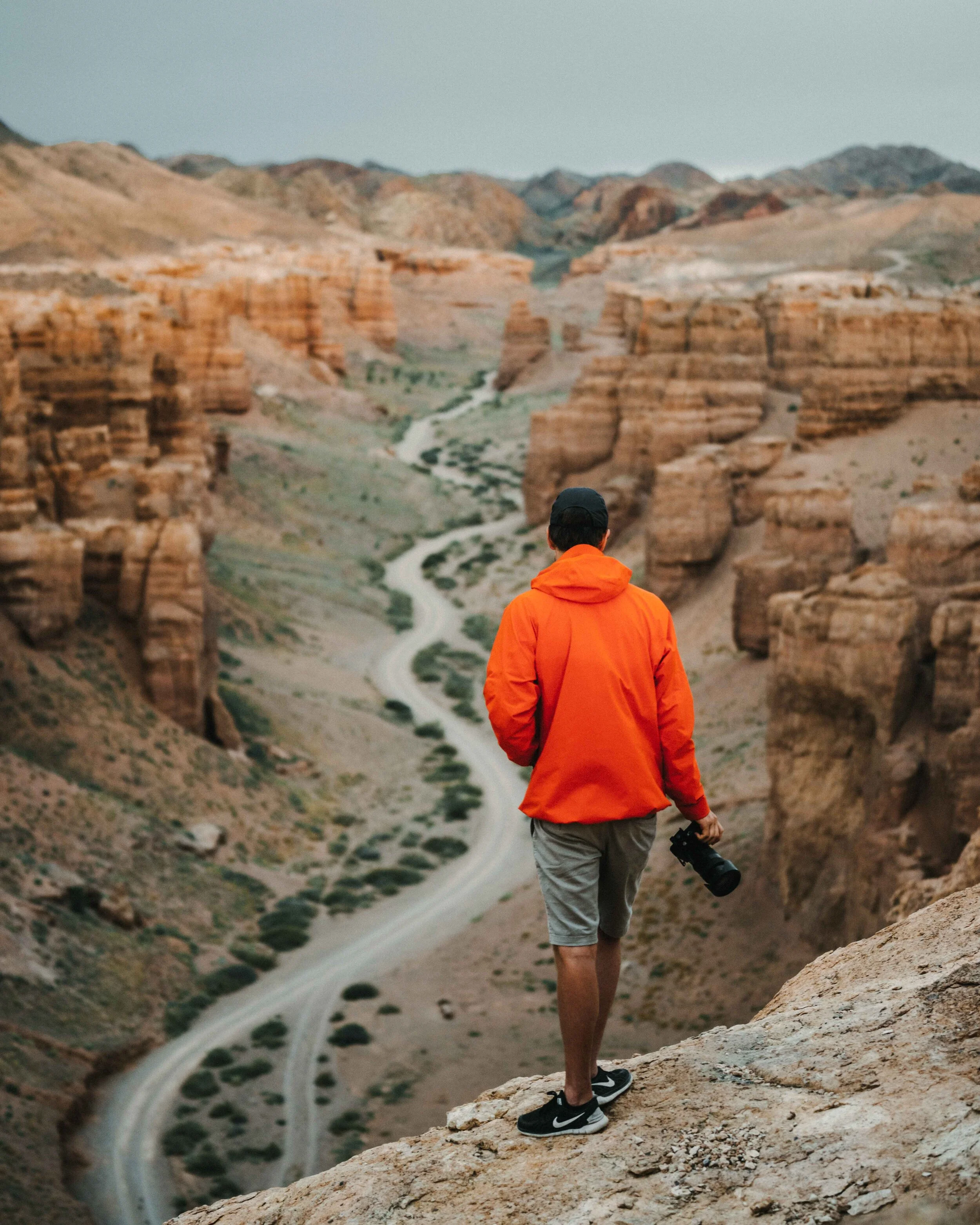 Rami enjoying the incredible views over the canyon.