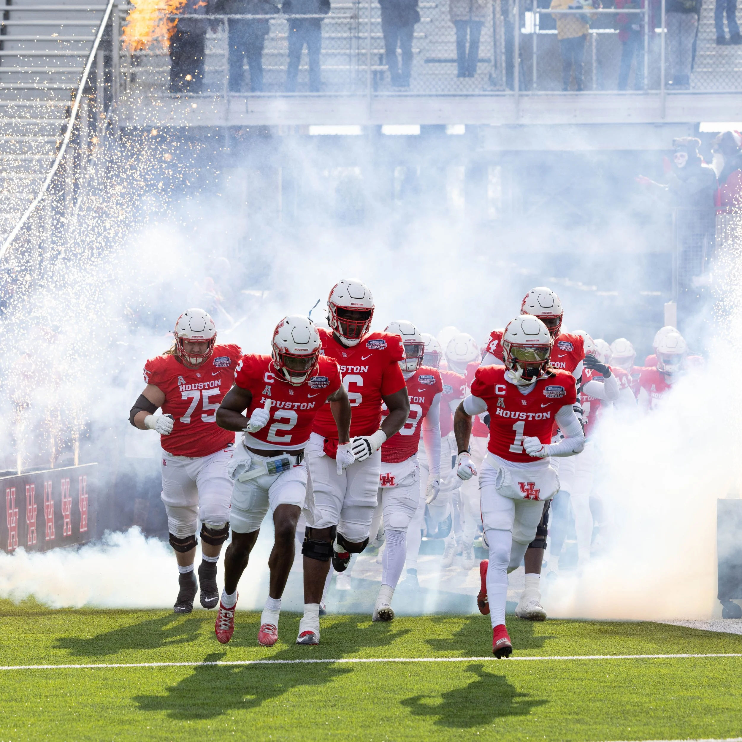 Independence Bowl – Cougars Take the Field