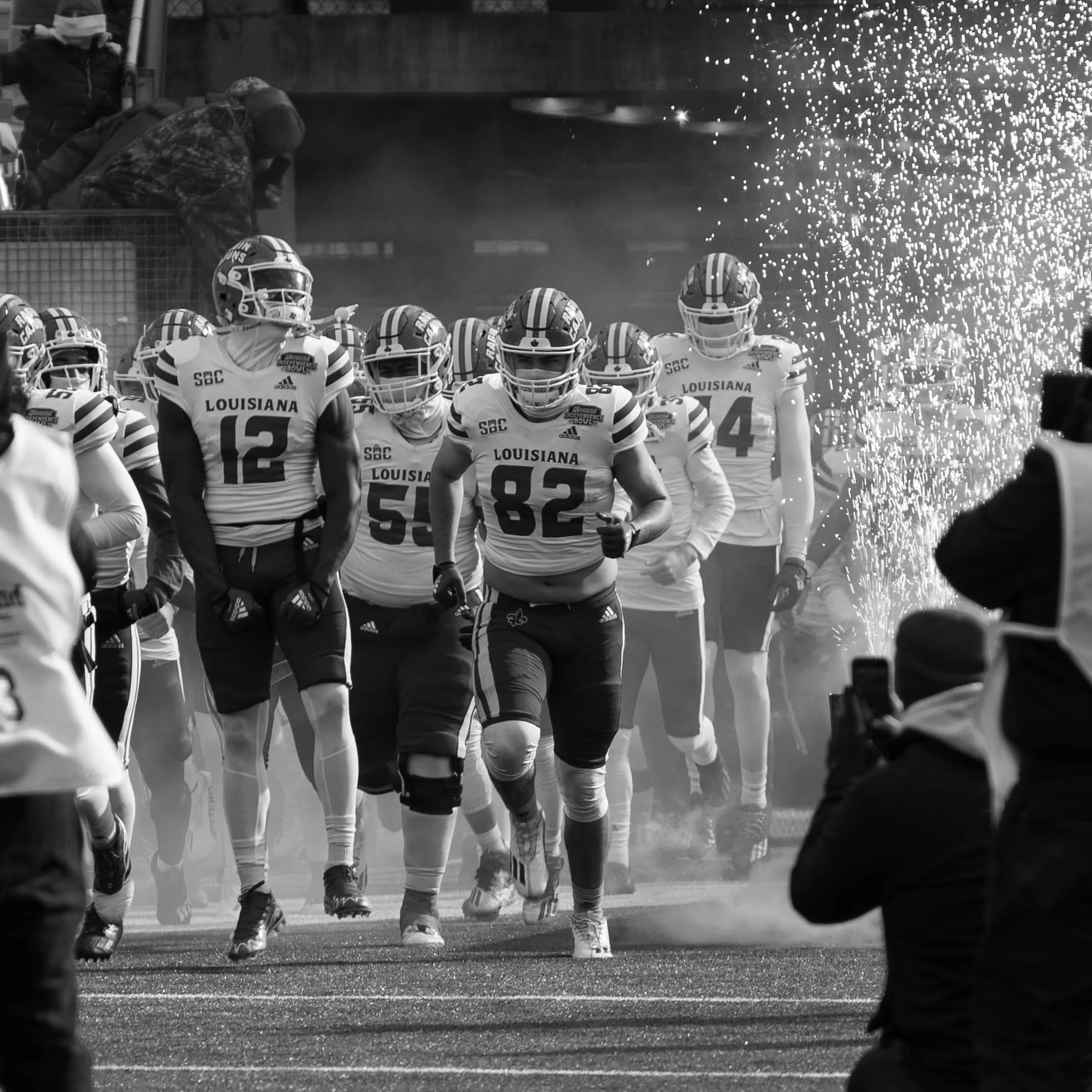 Louisiana Takes the Field – Ragin’ Cajuns March In