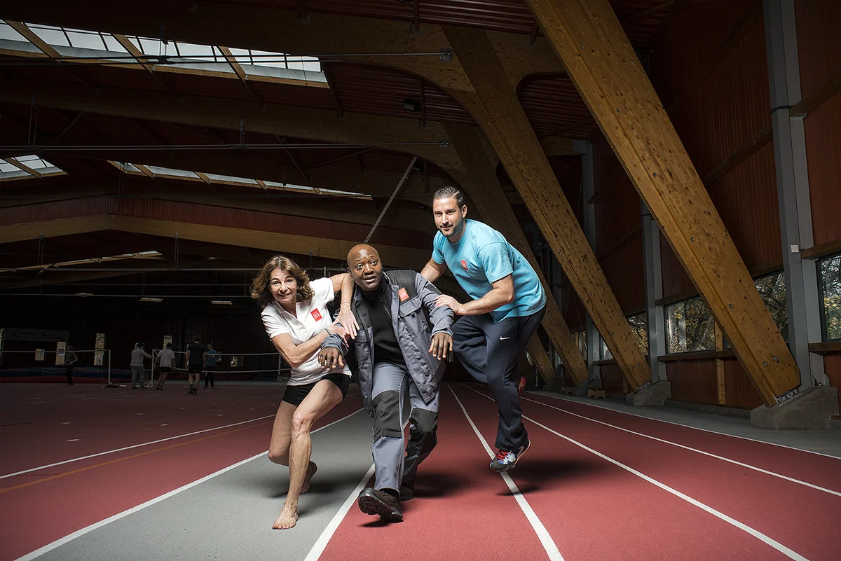 Mairie de Lille, 2016. 20 services de la mairie de Lille mis en scène. Sports et jeunesse