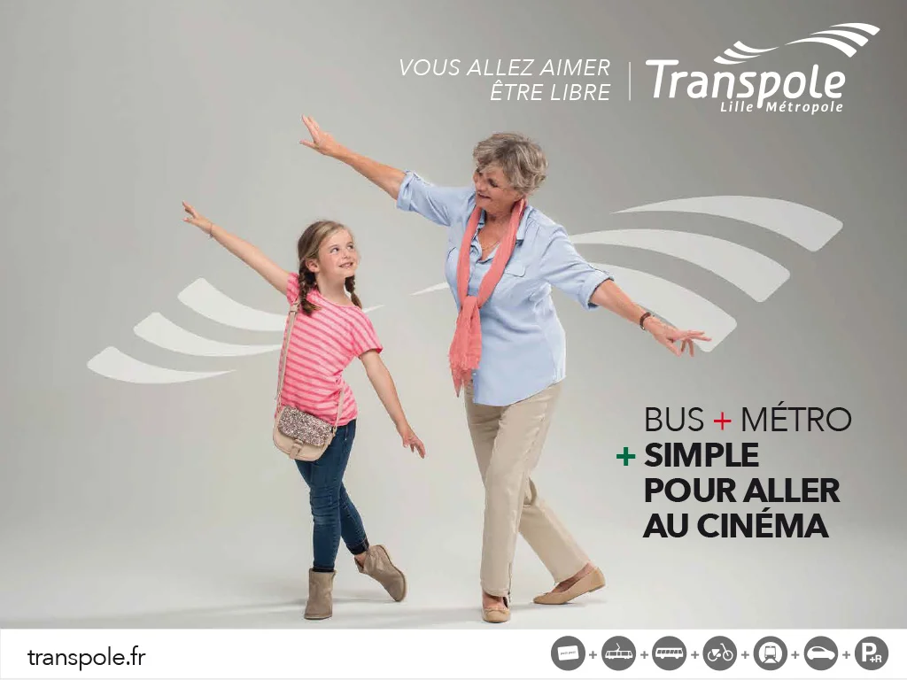 Transpole, 2014/16 Campagnes affichage