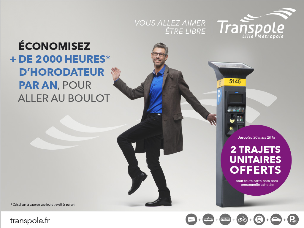  Transpole, 2014/16 Campagnes affichage 