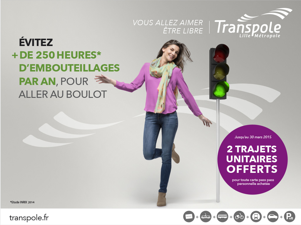  Transpole, 2014/16 Campagnes affichage 