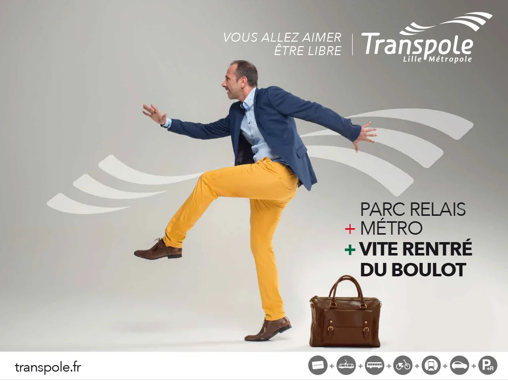 Transpole, 2014/16 Campagnes affichage