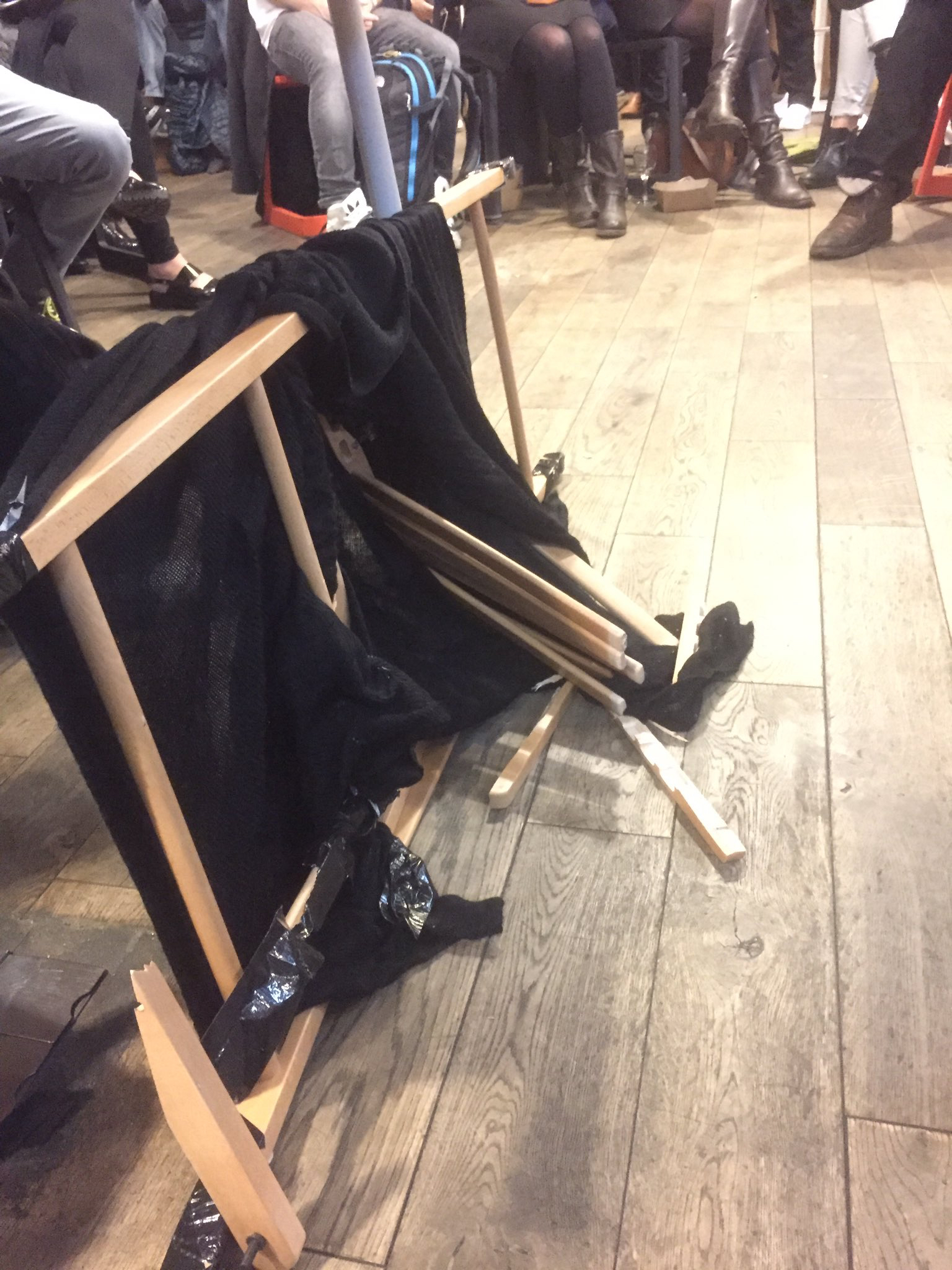 The Chair at the end...