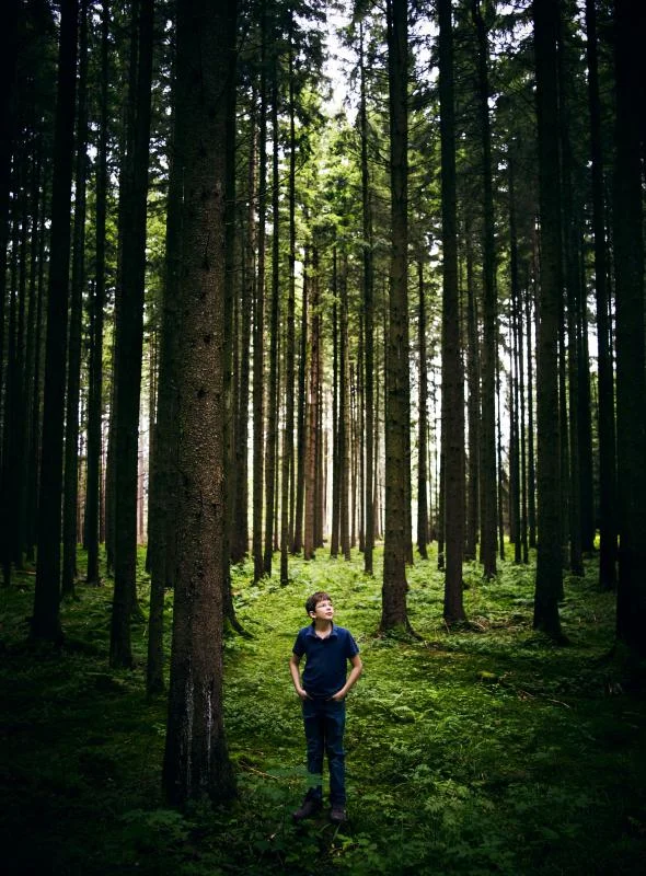 Felix Finkbeiner at 9 years old when he initiated the Plant For The Planet project