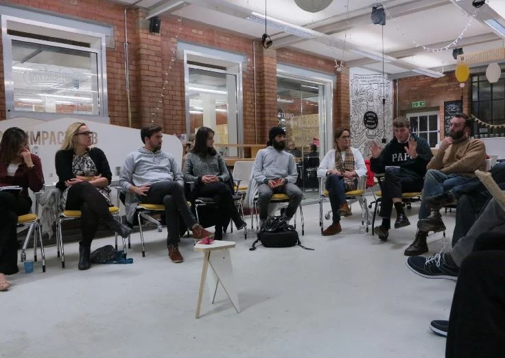First PPB meeting at Impact Hub, Birmingham. Credit: Sunny Sangha