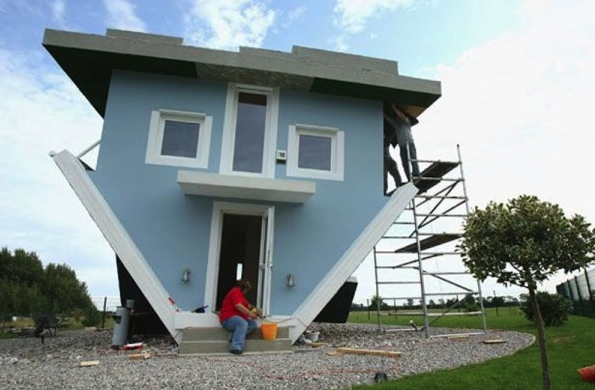 Betty MacDonald, Mrs. Piggle-Wiggle and the upside down house in Trassenheide
