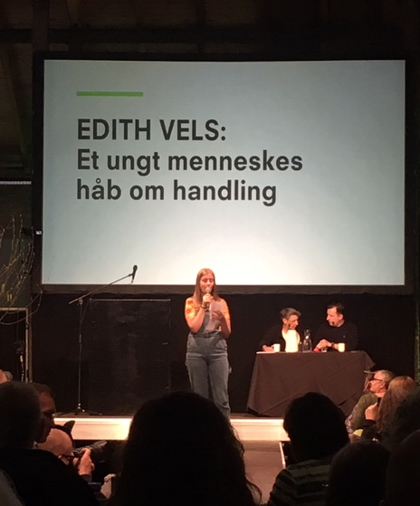 EDITH VELS: A young person’s hope for action