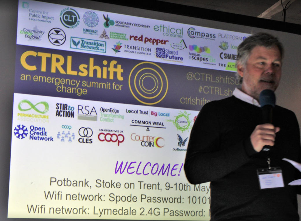 Jay Tompt of REconomy Centre at opening session. Pictures courtesy of Alan Charlton