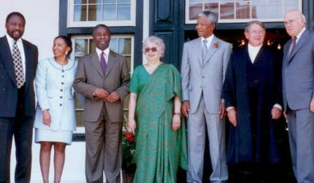 South African government of National Unity 1994-1999