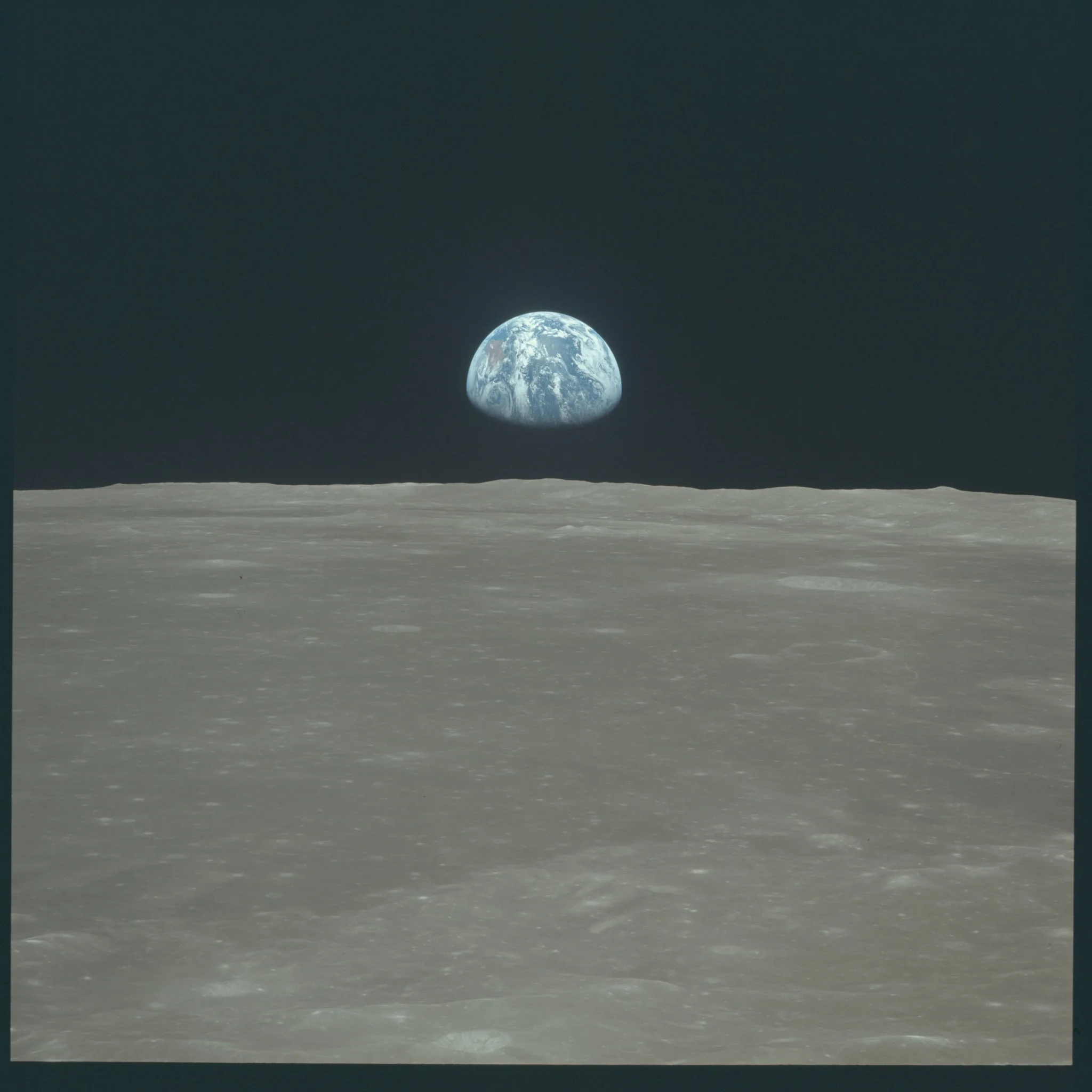 Earth as seen from the Apollo 11 lunar mission in July 1969. NASA/Reuters