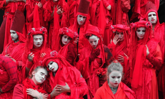 XR’s mystical apparitions brainchild of Bristolian Doug Francisco, founder of The Invisible Circus