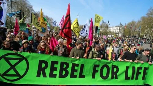 The Extinction Rebellion movement calls for a meaningful response to our ecological crisis