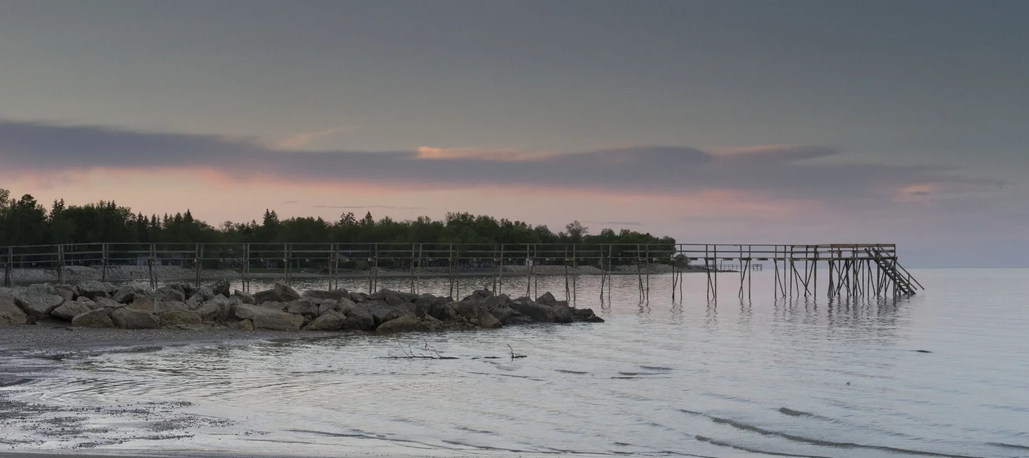Pier at Sunset, Matlock MB