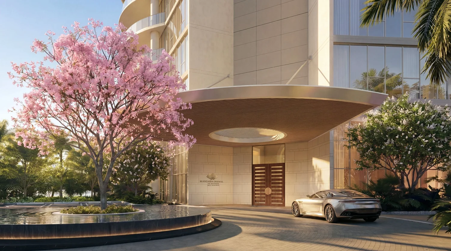 Mandarin Oriental Residences West Palm Beach — residence interior by Studio Munge