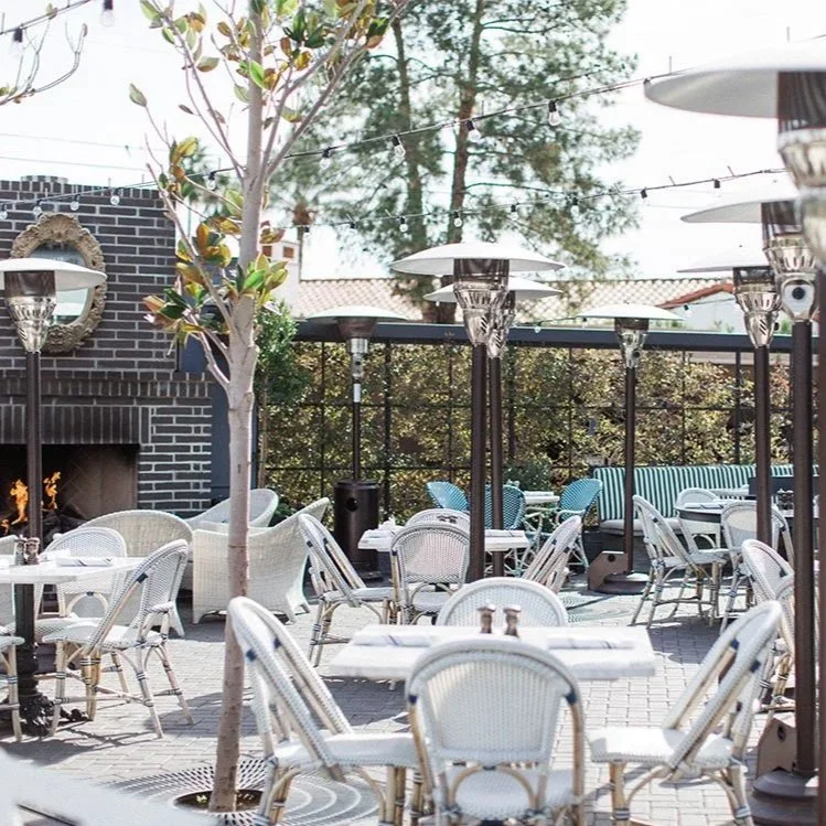 The Henry restaurant Phoenix Arizona outdoor patio desert modern dining
