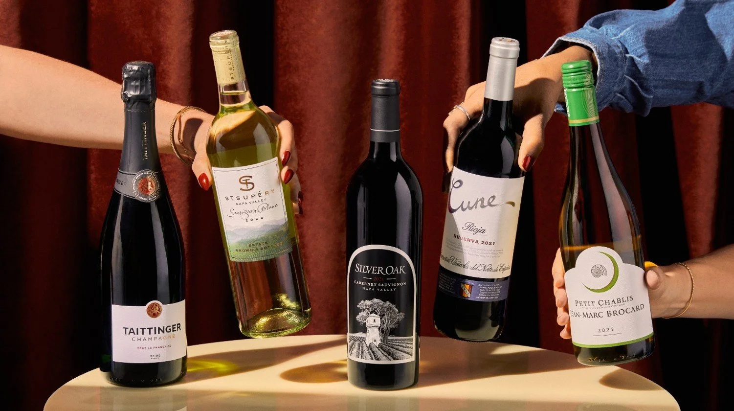 The new Delta One wine program bottles curated with Master Sommelier Andrea Robinson