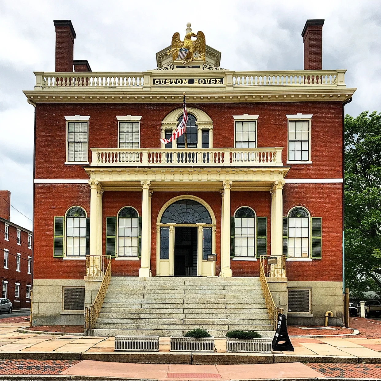 The Custom House in Salem, Massachusetts