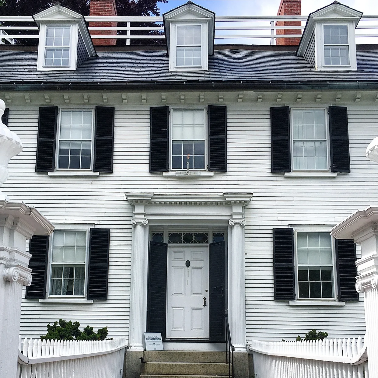 The Ropes Mansion in Salem, Massachusetts