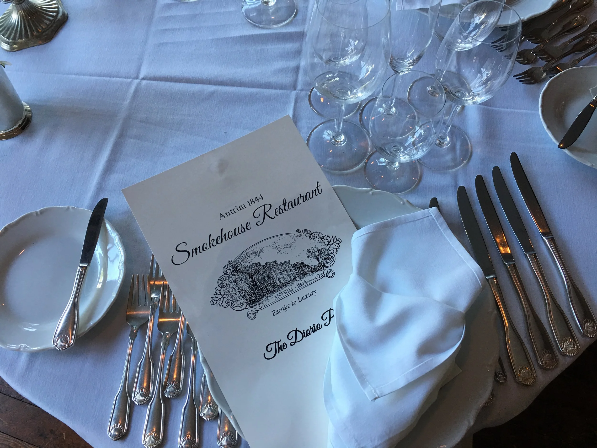 Smokehouse Restaurant at Antrim 1844 Country House Hotel