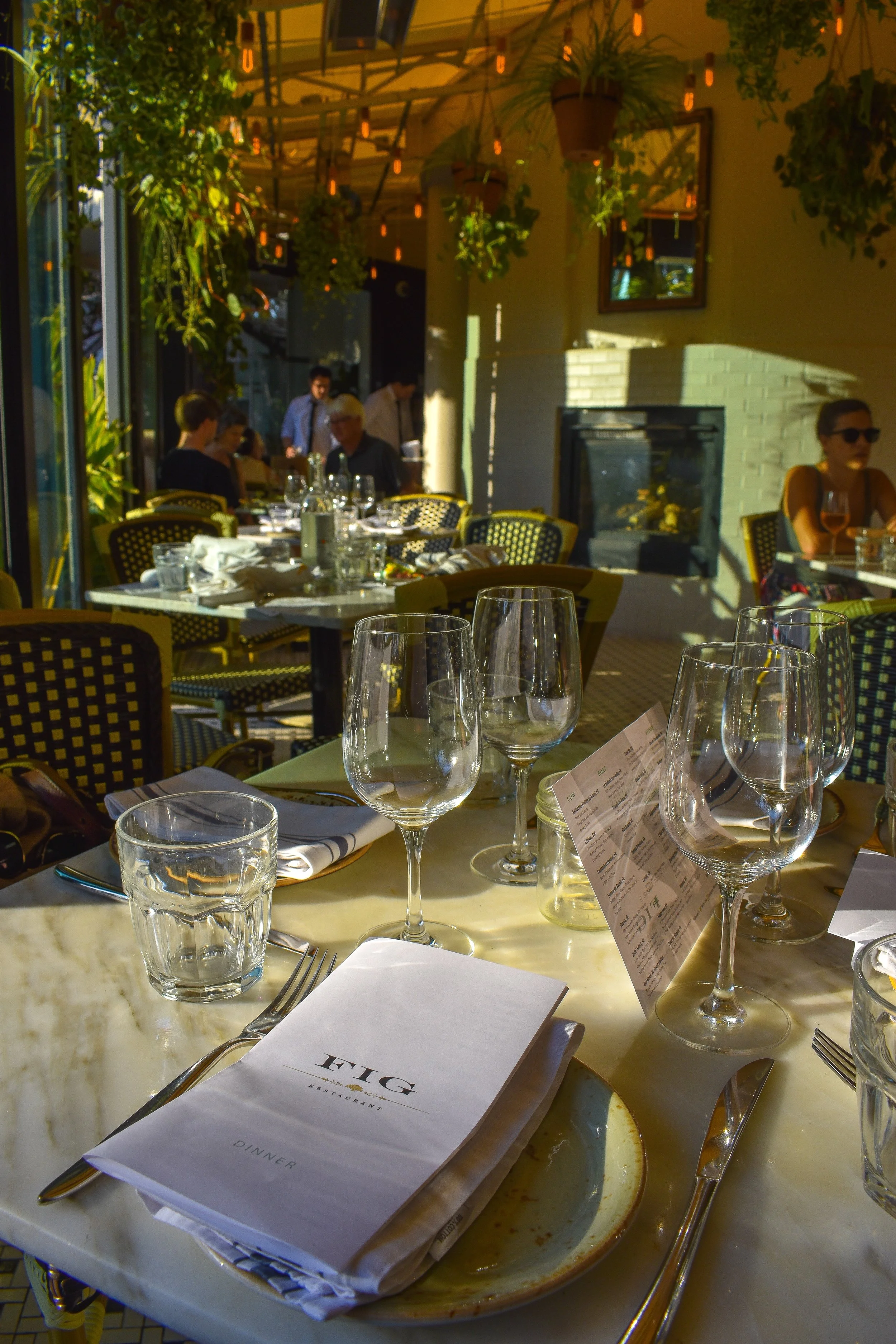 FIG at Fairmont Miramar Hotel &amp; Bungalows in Santa Monica, California